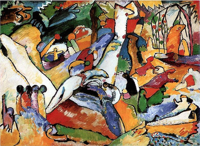 Kandinsky's Study to "Composition II"