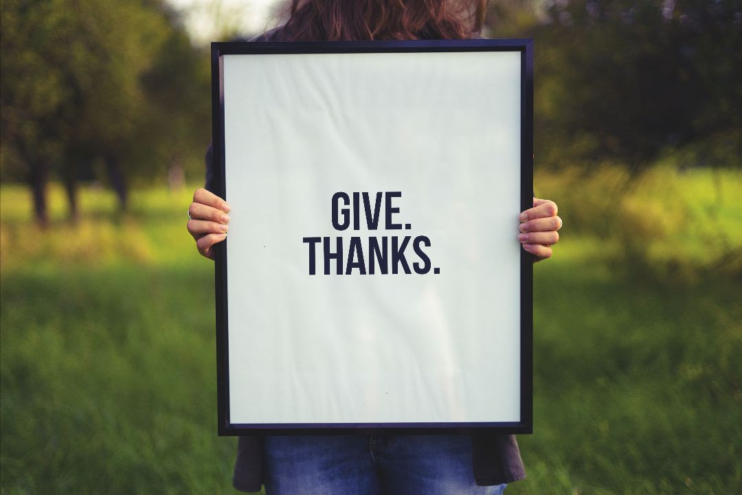 Encouragement to Share Your Thanks with Others