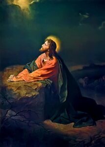 Christ in Gethsemane, Heinrich Hofmann - 1886