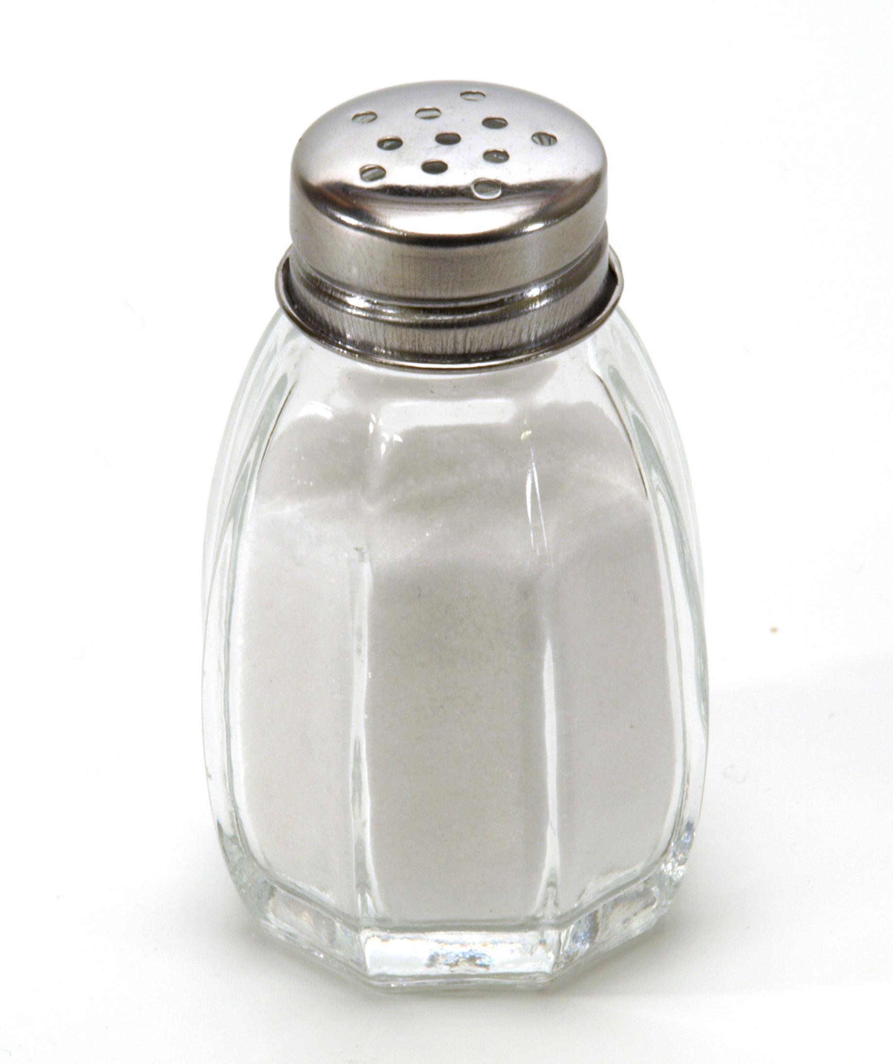 A salt shaker full of salt